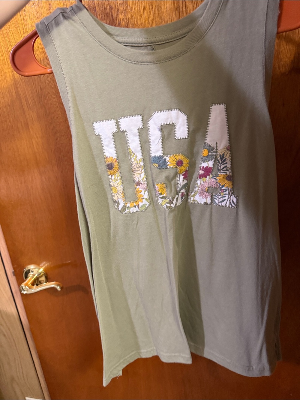 Maurices Olive Green Scoop Neck Tank Top